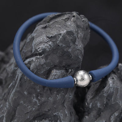Bracelet à perles de météorites 10 mm Unisexe à la mode