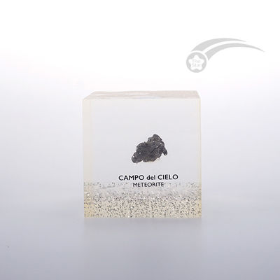 Décoration de la table de la maison Météorite Campo Del Cielo Cube Astronomie Unique Cadeaux