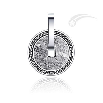 25mm Donut météorite bijoux en acier inoxydable pendentif à la mode