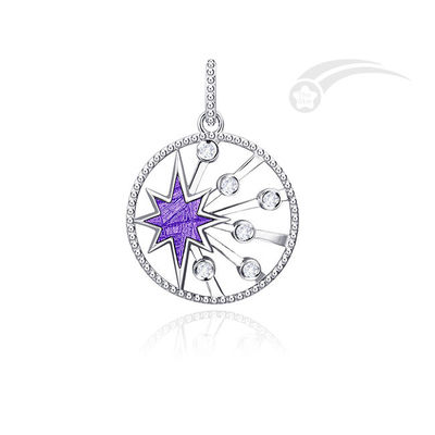 Météorite Polaris 925 bijoux en argent 25 mm